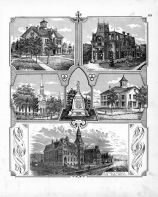 St. Johnsbury Academy and South Hall, Caledonia County 1875